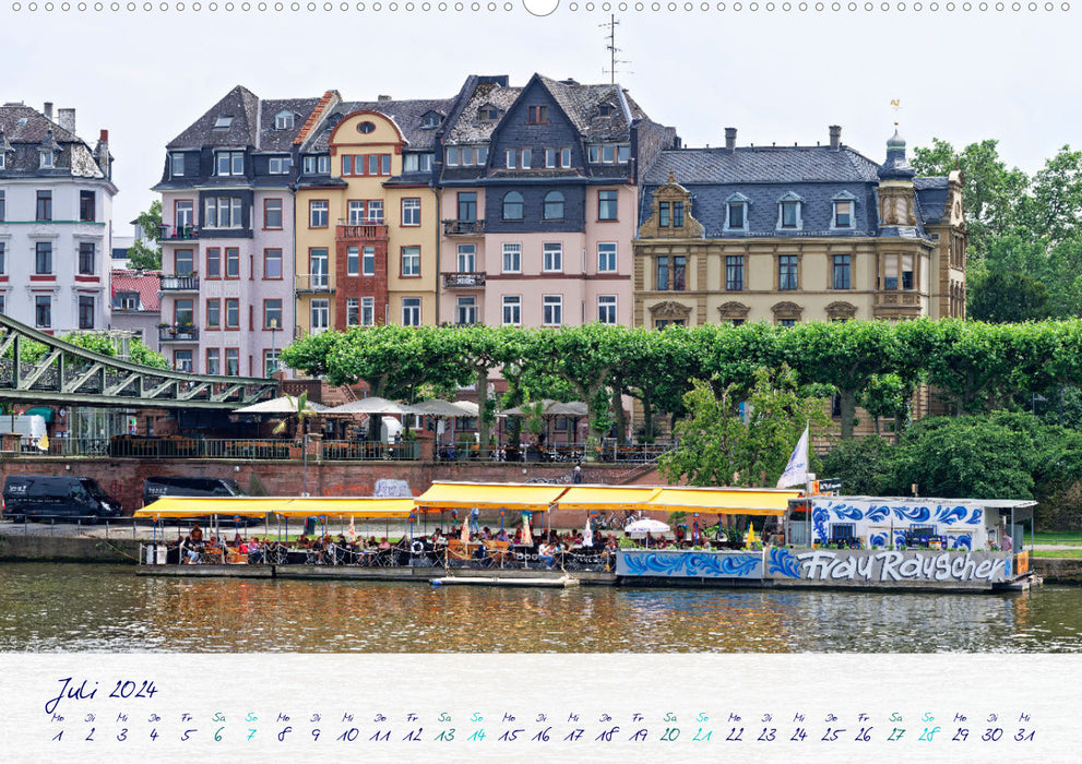 Furioses Frankfurt am Main (CALVENDO Wandkalender 2024)