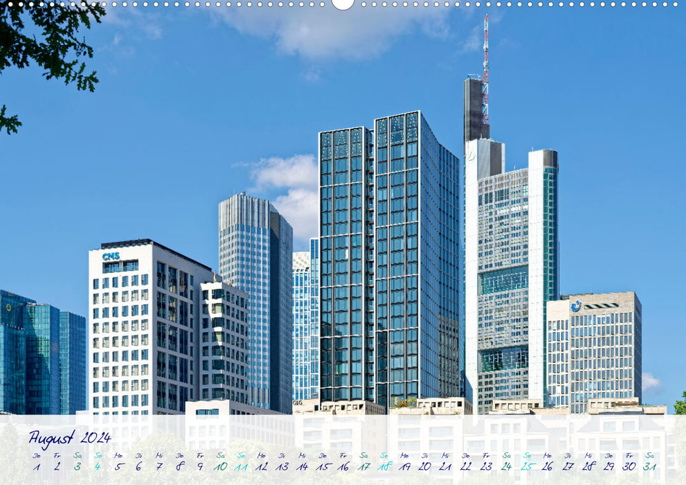Furioses Frankfurt am Main (CALVENDO Wandkalender 2024)