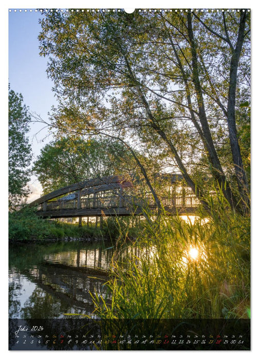 Romantic Hückelhoven (CALVENDO Premium Wall Calendar 2024) 