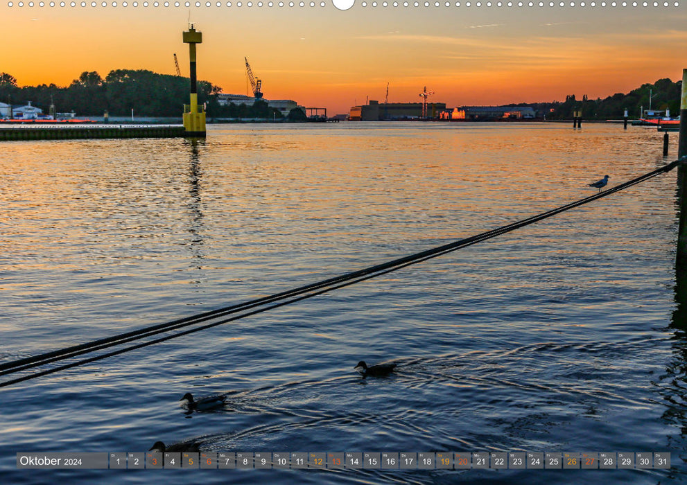 Bremen's maritime north: Vegesack (CALVENDO Premium Wall Calendar 2024) 
