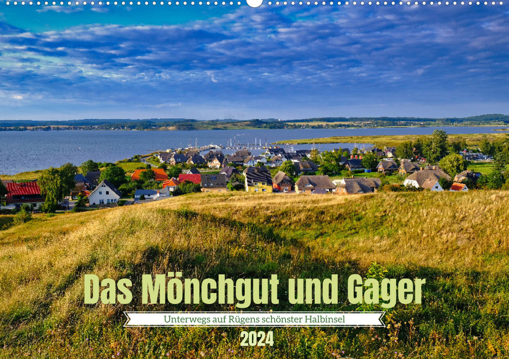 Das Mönchgut und Gager (CALVENDO Wandkalender 2024)