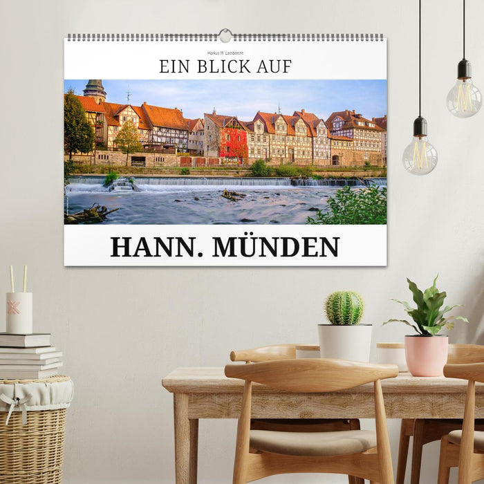 A look at Hann. Münden (CALVENDO wall calendar 2024) 