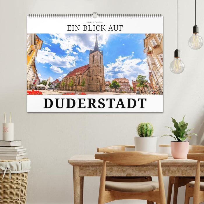 Un regard sur Duderstadt (calendrier mural CALVENDO 2024) 