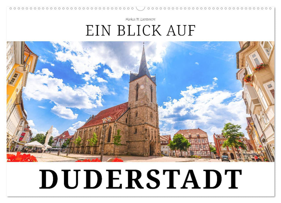 A look at Duderstadt (CALVENDO wall calendar 2024) 