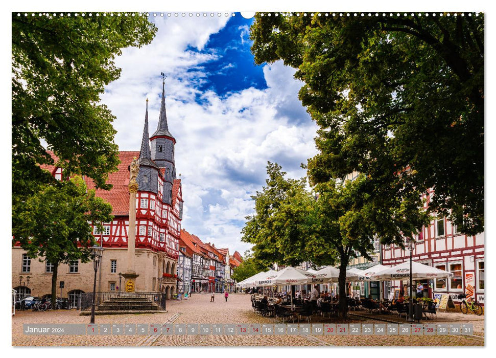 Ein Blick auf Duderstadt (CALVENDO Premium Wandkalender 2024)