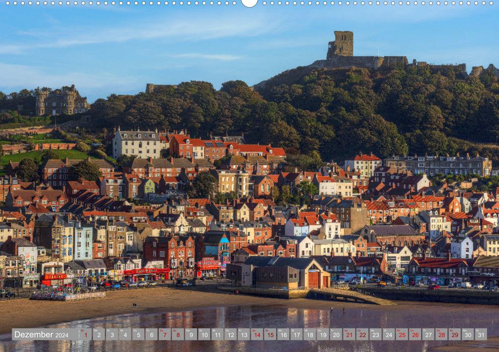 Yorkshire, England: Romance between raised moors and wild coast (CALVENDO Premium Wall Calendar 2024) 