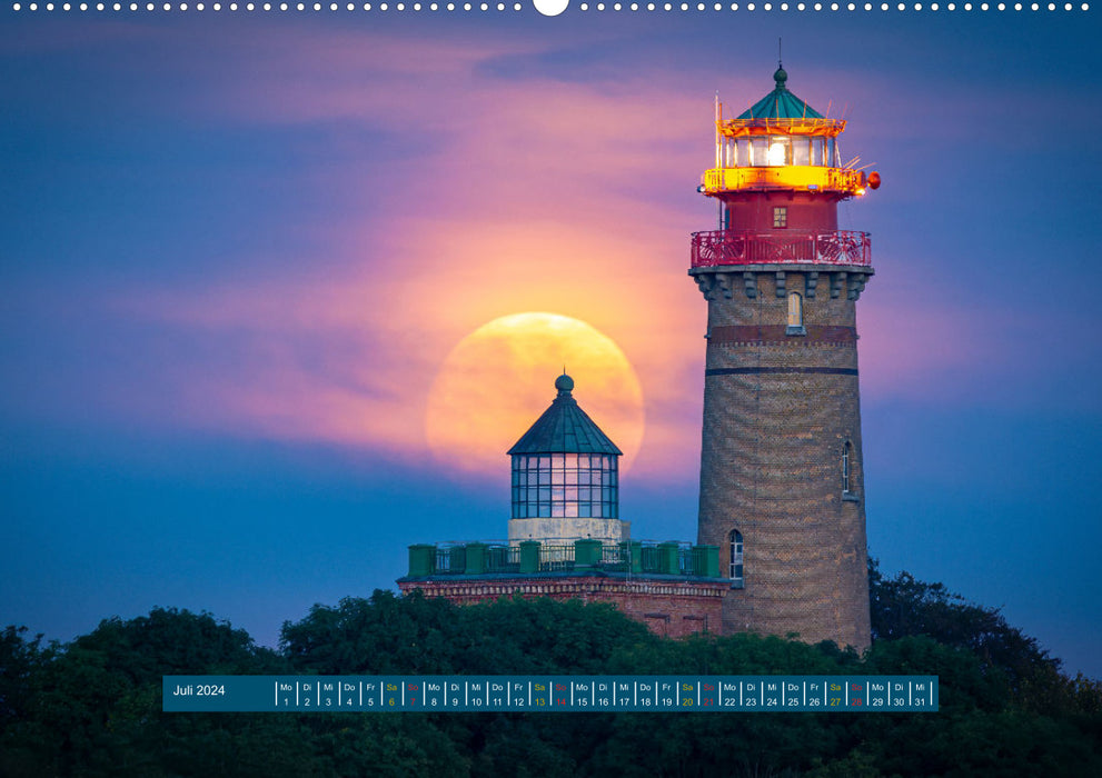 Insel Rügen - Kap Arkona und Vitt (CALVENDO Wandkalender 2024)