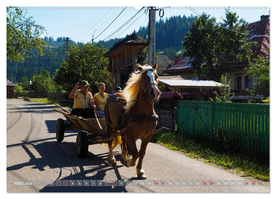 Rumänien - Moldova und Bukovina (CALVENDO Wandkalender 2024)