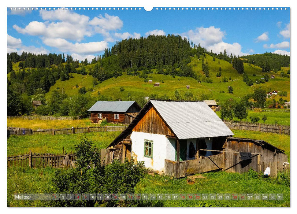 Rumänien - Moldova und Bukovina (CALVENDO Wandkalender 2024)