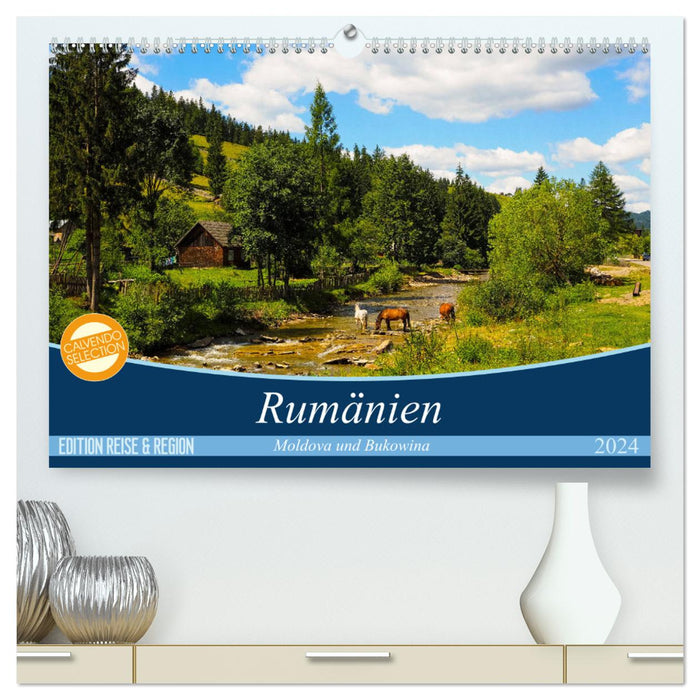 Rumänien - Moldova und Bukovina (CALVENDO Premium Wandkalender 2024)