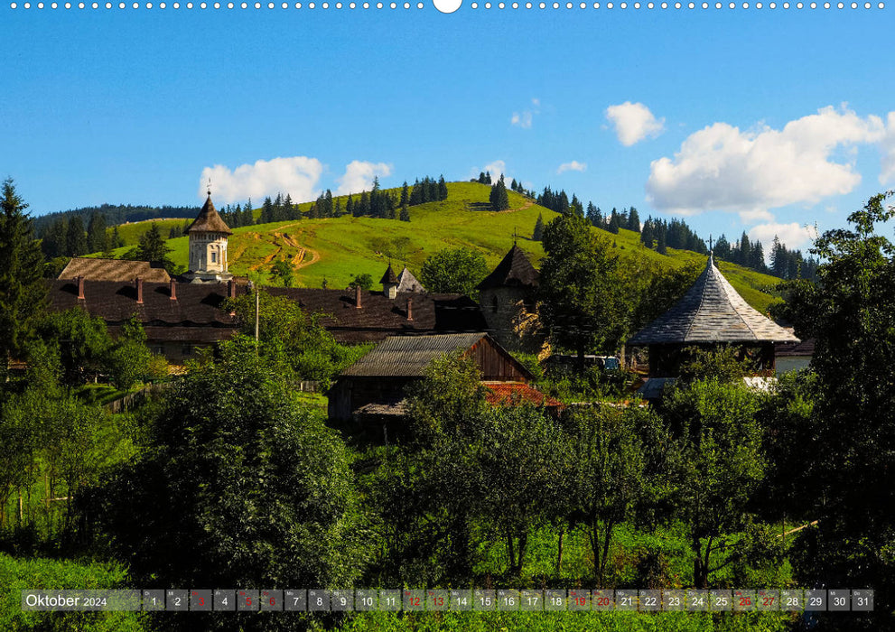 Roumanie - Moldavie et Bucovine (Calvendo Premium Wall Calendar 2024) 