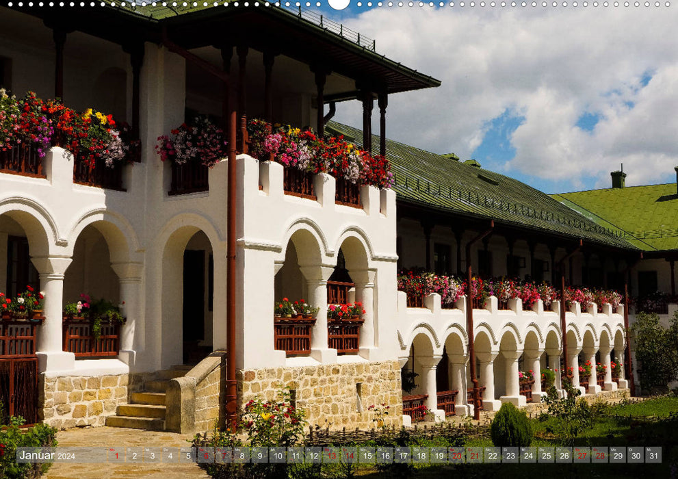 Roumanie - Moldavie et Bucovine (Calvendo Premium Wall Calendar 2024) 