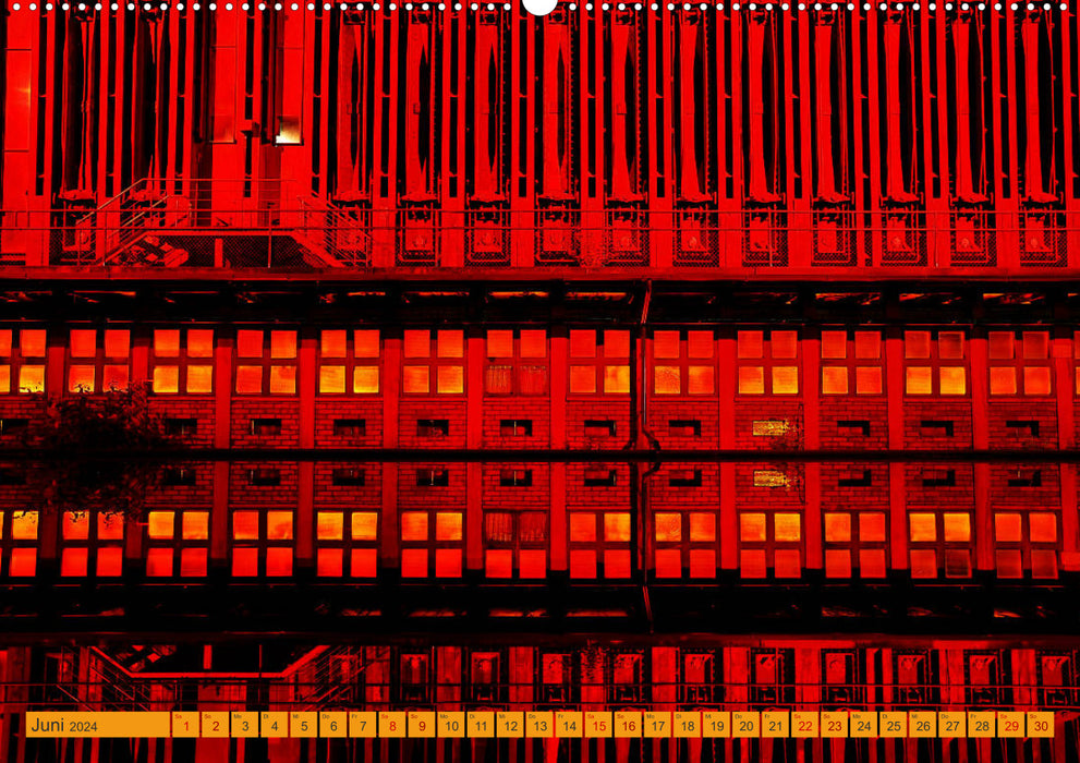 Die schönste Zeche der Welt Zollverein (CALVENDO Wandkalender 2024)