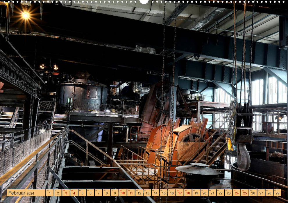 La plus belle mine du monde Zollverein (Calvendo mural premium CALVENDO 2024) 