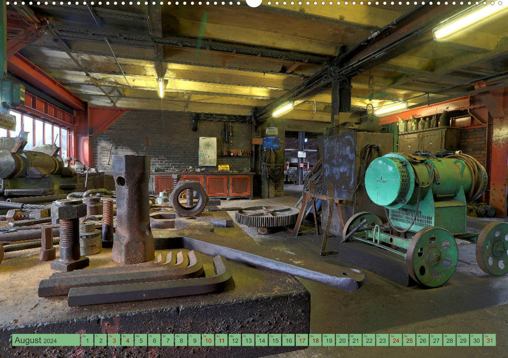 La plus belle mine du monde Zollverein (Calvendo mural premium CALVENDO 2024) 