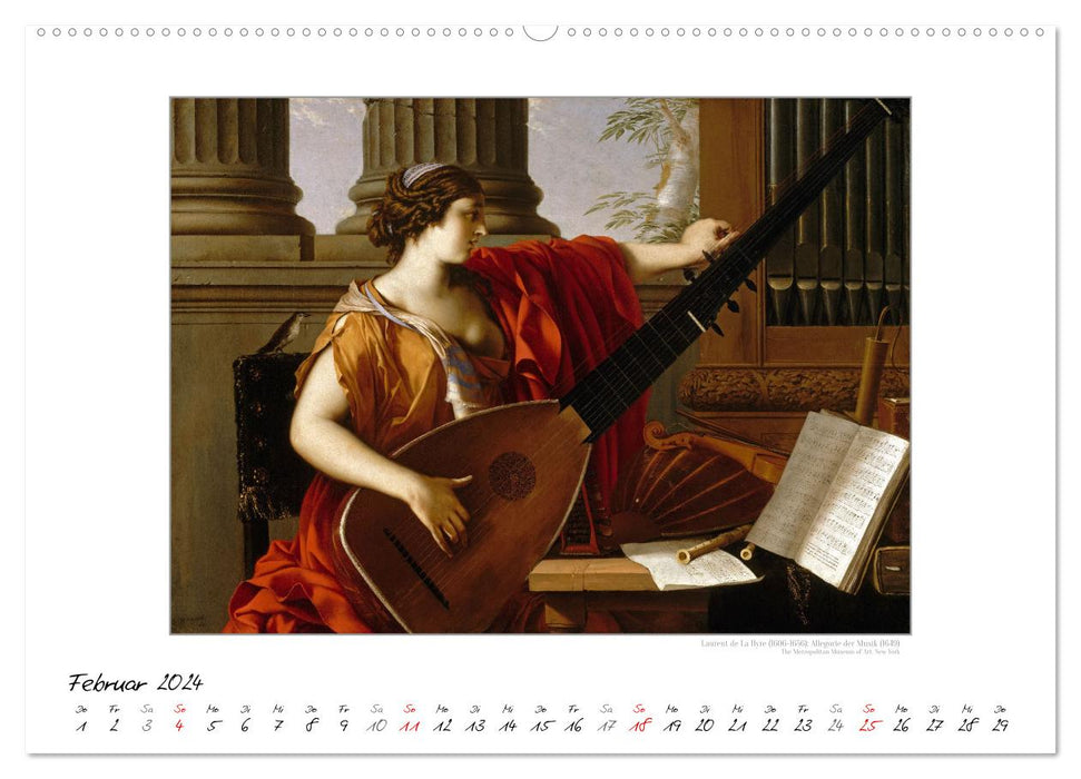 Klangfarben - music in pictures (CALVENDO Premium wall calendar 2024) 