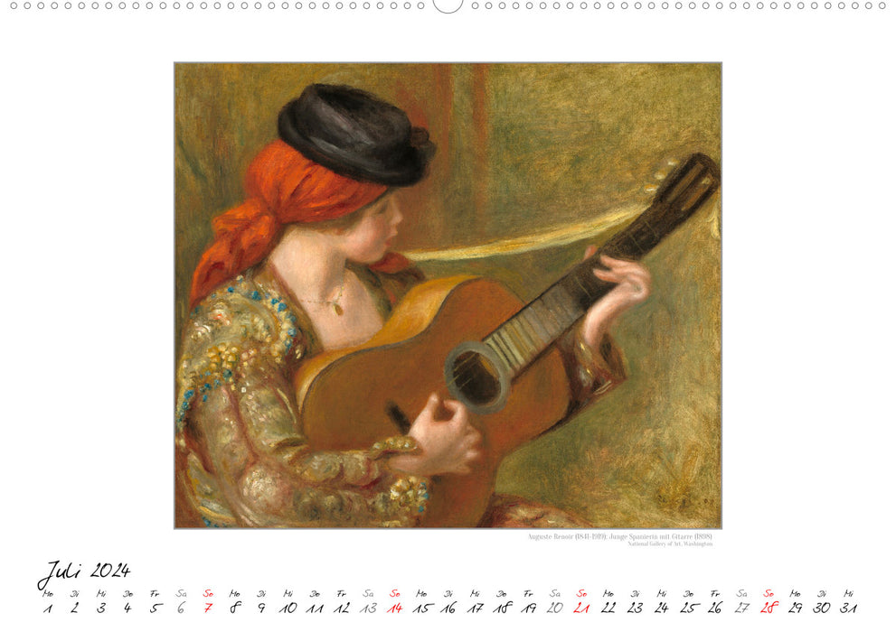Klangfarben - la musique en images (Calendrier mural CALVENDO Premium 2024) 