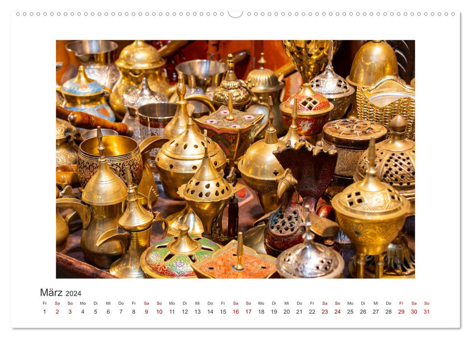 Oman - Reiseziel Maskat und Salalah (CALVENDO Premium Wandkalender 2024)