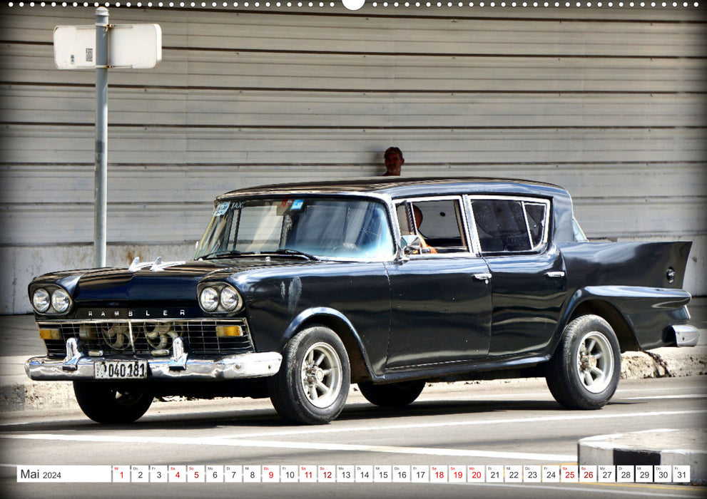 BEST OF RAMBLER - Une voiture classique américaine des années 50 (calendrier mural CALVENDO 2024) 