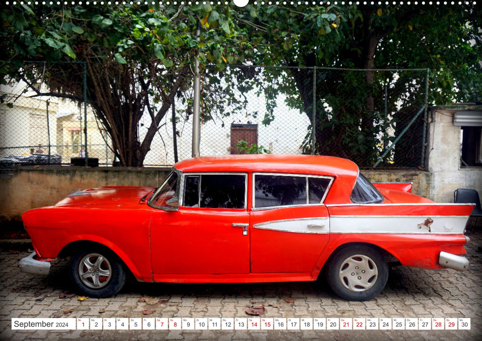 BEST OF RAMBLER - Une voiture classique américaine des années 50 (calendrier mural CALVENDO 2024) 