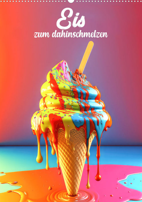 Eis zum dahinschmelzen (CALVENDO Wandkalender 2024)