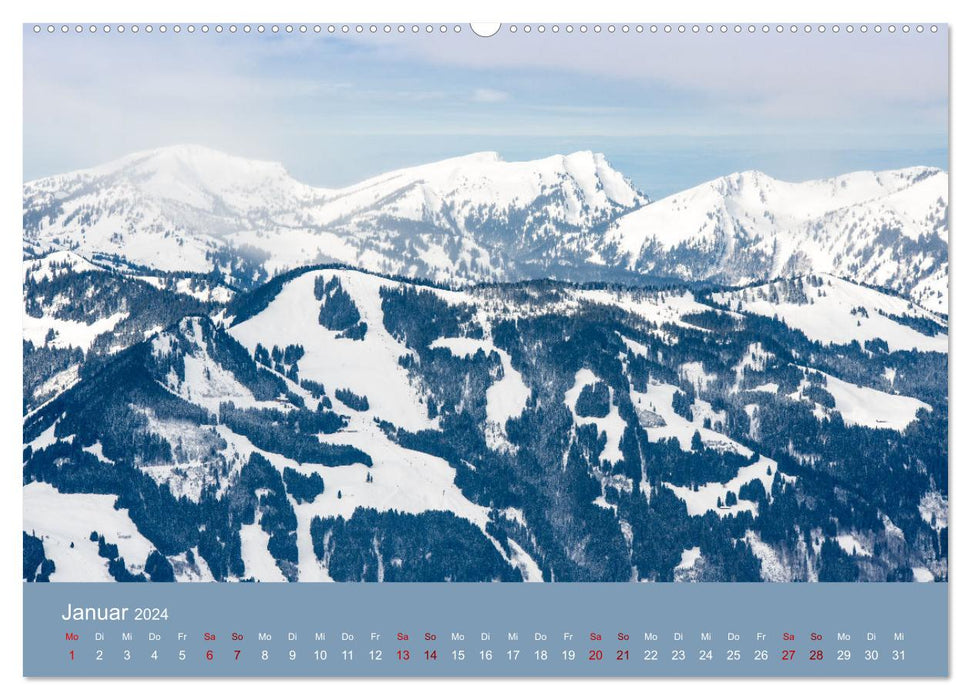 Heimweh Allgäu 2024 (CALVENDO Premium Wandkalender 2024)