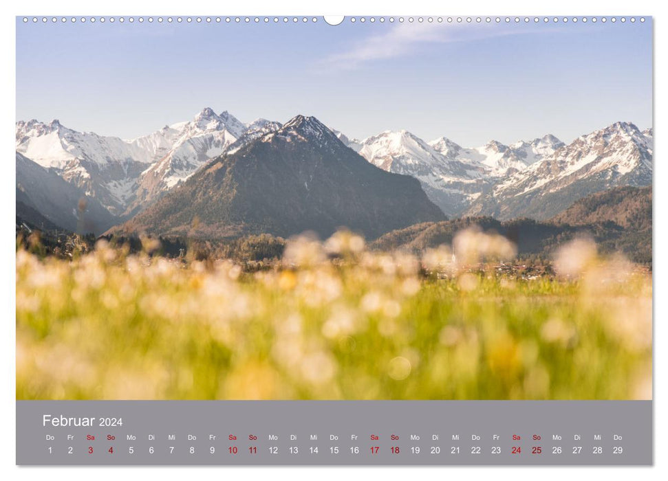 Heimweh Allgäu 2024 (CALVENDO Premium Wandkalender 2024)