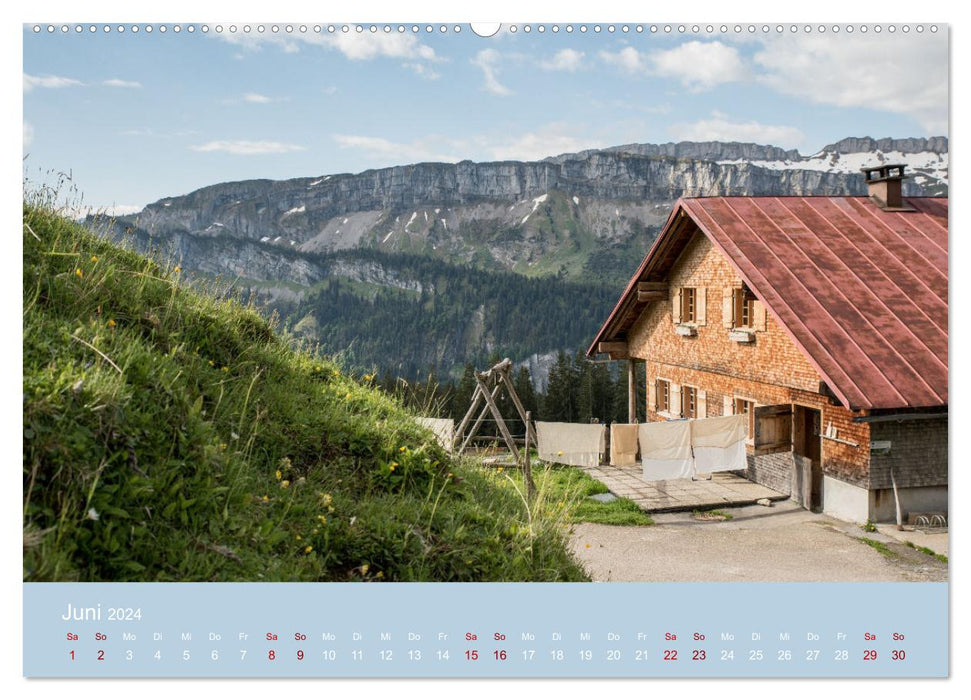 Homesick Allgäu 2024 (CALVENDO Premium Wall Calendar 2024) 