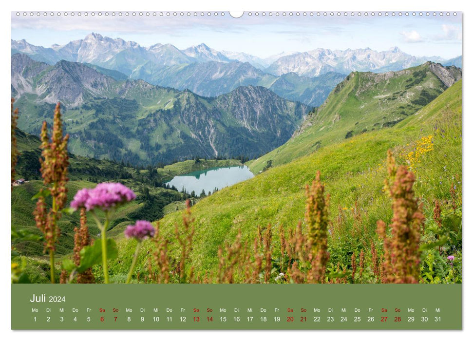 Homesick Allgäu 2024 (Calvendo Premium Calendrier mural 2024) 