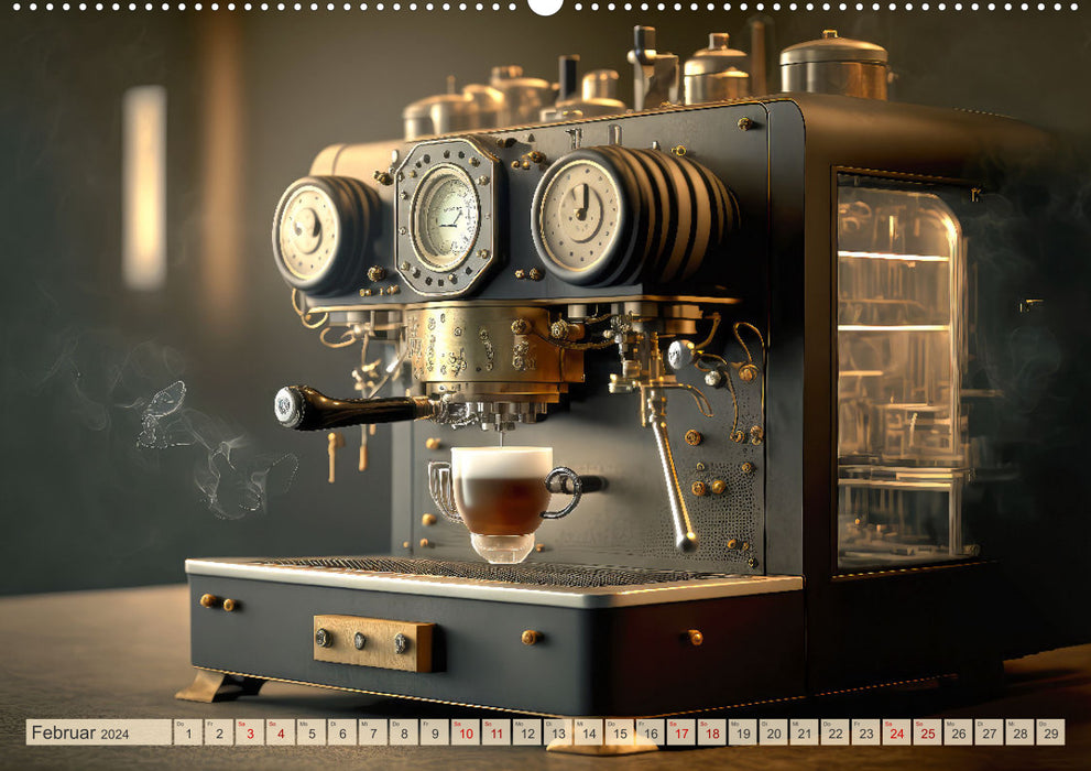 Kaffee Pause (CALVENDO Premium Wandkalender 2024)