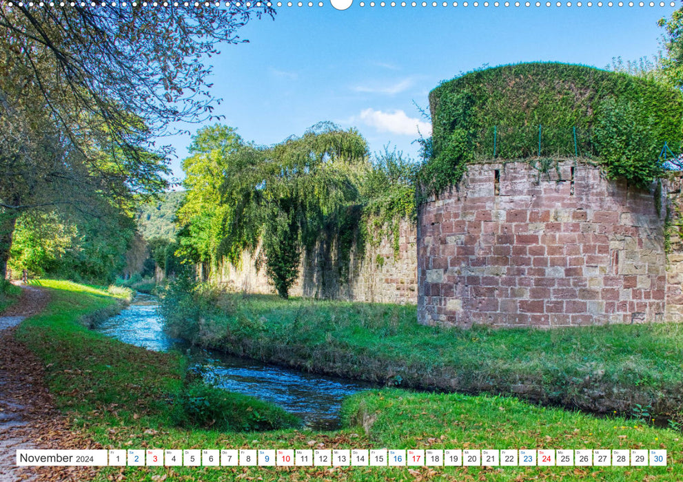 Wissembourg - Das Elsass von seiner schönsten Seite (CALVENDO Wandkalender 2024)