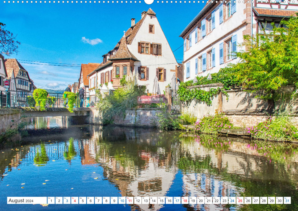 Wissembourg - L'Alsace dans toute sa splendeur (Calendrier mural Premium CALVENDO 2024) 