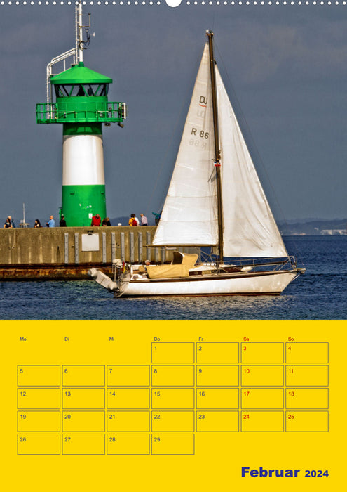 Sehnsucht nach Meer - Ostsee (CALVENDO Wandkalender 2024)