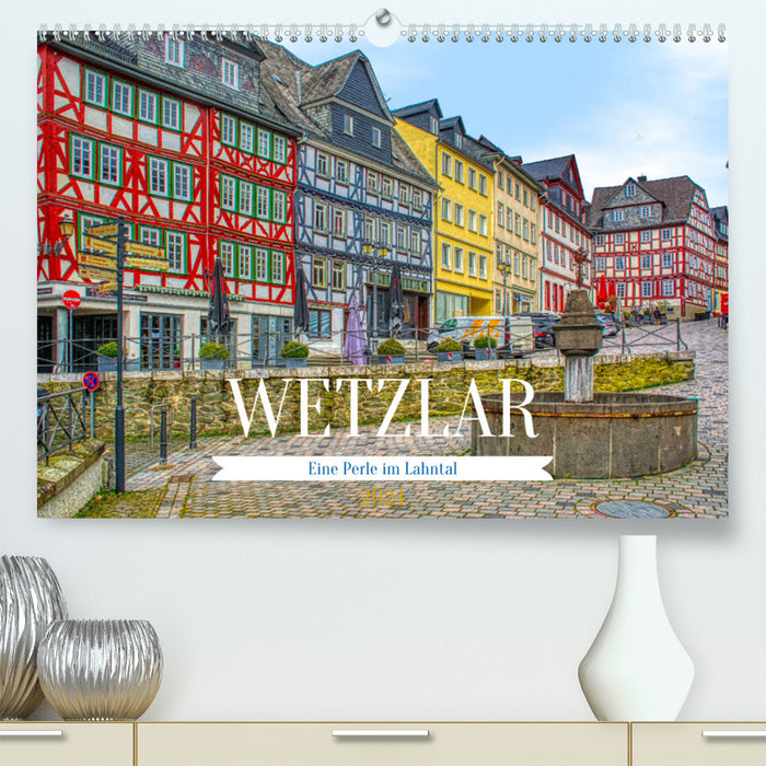 Wetzlar - Eine Perle im Lahntal (CALVENDO Premium Wandkalender 2024)