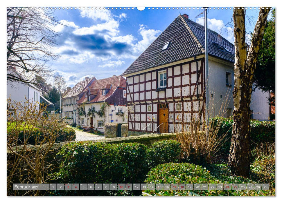 Un regard sur la ville de pèlerinage de Werl (Calendrier mural CALVENDO Premium 2024) 