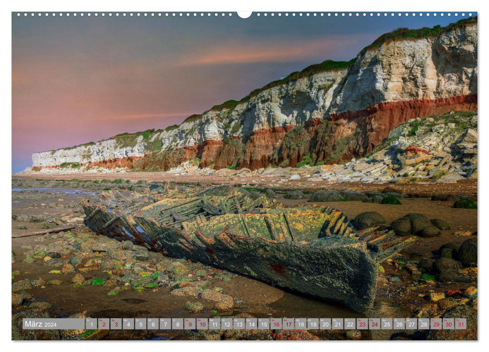 Norfolk - East England: From the North Sea coast through the marshland (CALVENDO wall calendar 2024) 