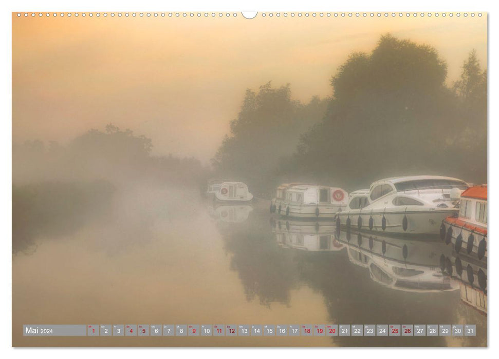 Norfolk - East England: From the North Sea coast through the marshland (CALVENDO wall calendar 2024) 