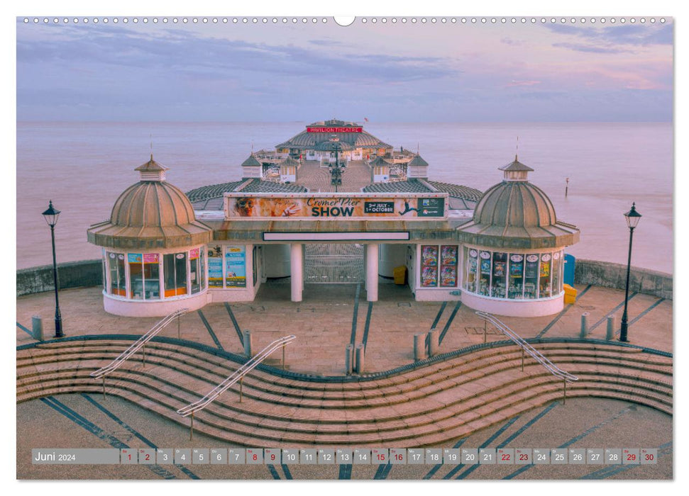 Norfolk - East England: From the North Sea coast through the marshland (CALVENDO wall calendar 2024) 