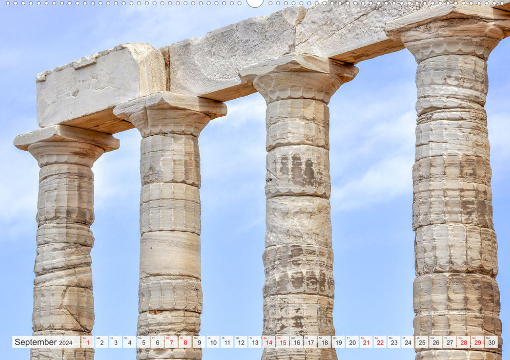 Die Architektur des alten Griechenlands (CALVENDO Premium Wandkalender 2024)