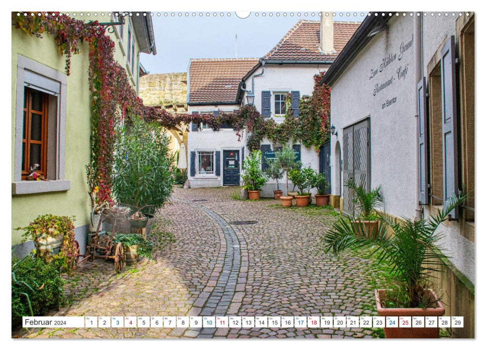 Freinsheim - Mittelalter an der südlichen Weinstraße (CALVENDO Premium Wandkalender 2024)