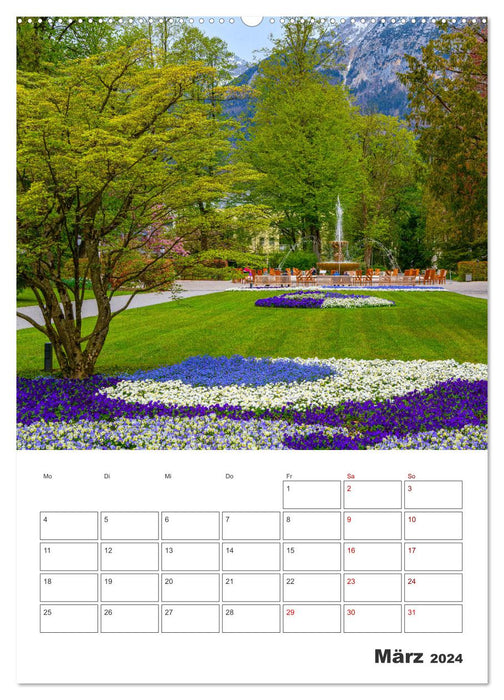 Vier Jahreszeiten im Berchtesgadener Land (CALVENDO Wandkalender 2024)