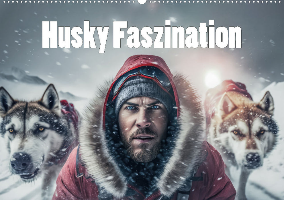 Husky Faszination (CALVENDO Wandkalender 2024)