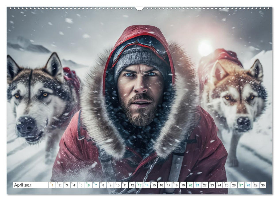 Husky Faszination (CALVENDO Wandkalender 2024)