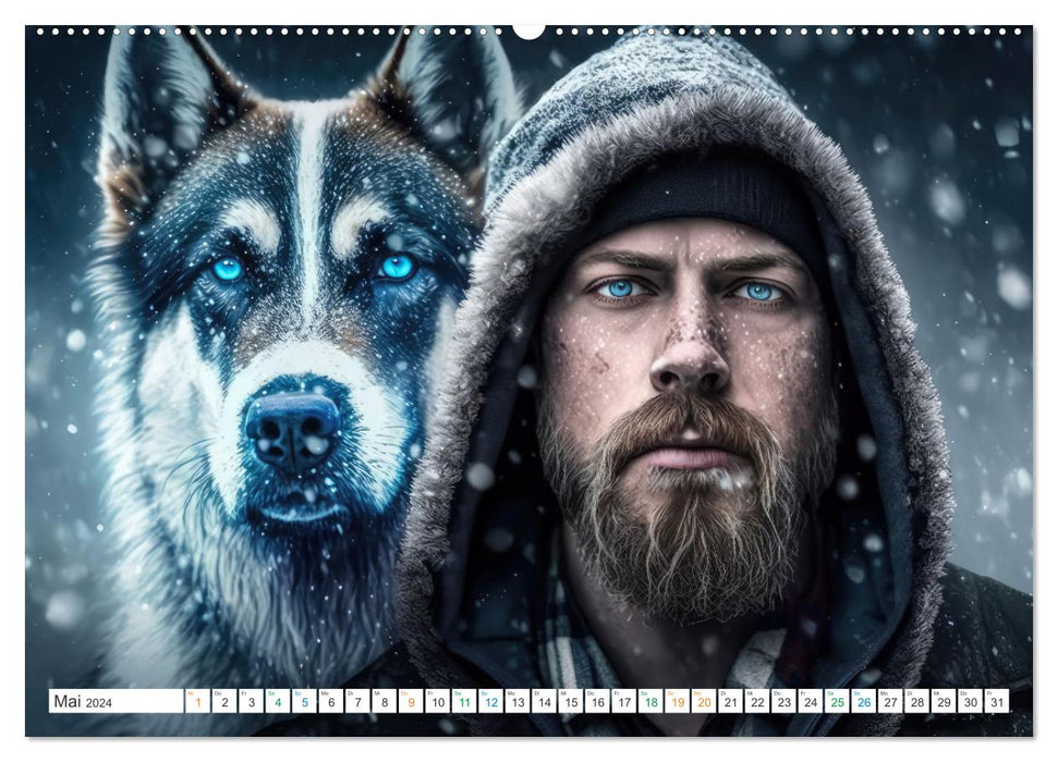 Husky Faszination (CALVENDO Wandkalender 2024)