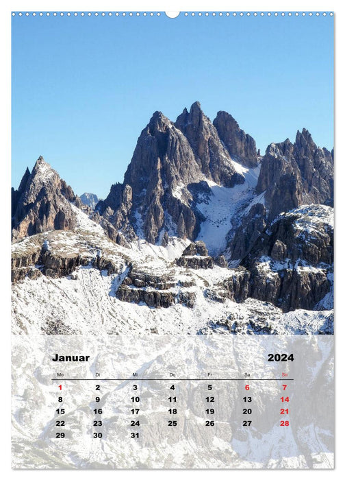 Mountain worlds (CALVENDO wall calendar 2024) 
