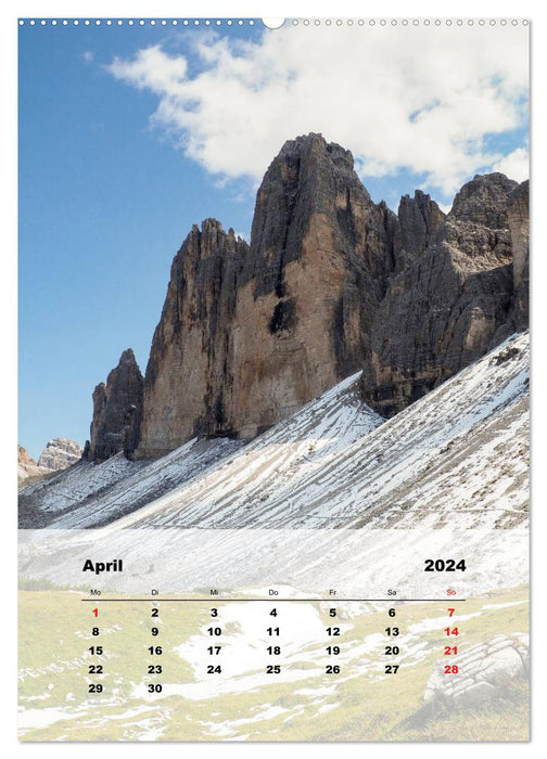 Mountain worlds (CALVENDO wall calendar 2024) 