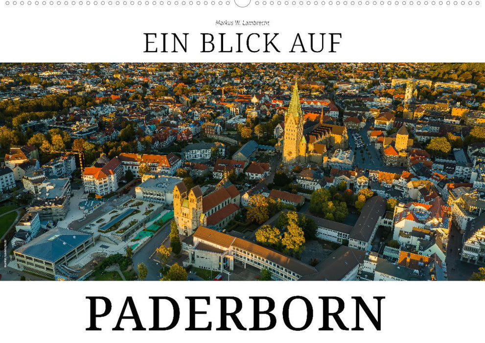 Un regard sur Paderborn (calendrier mural CALVENDO 2024) 