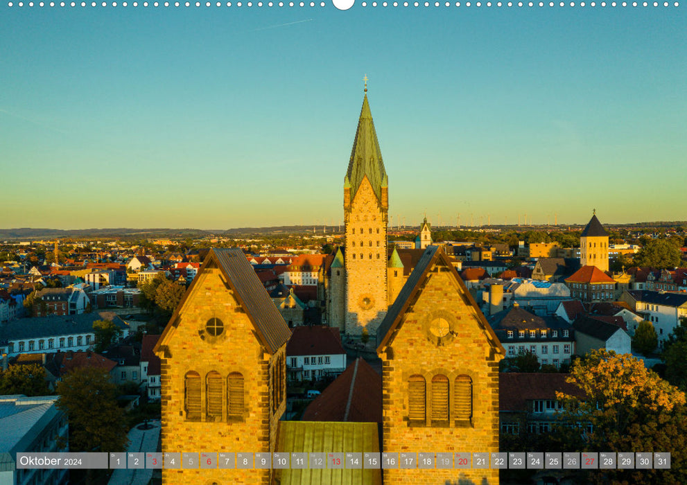 Ein Blick auf Paderborn (CALVENDO Wandkalender 2024)