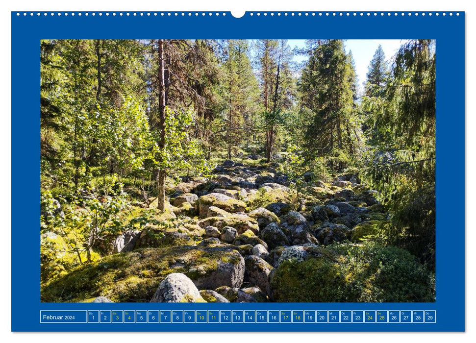 The Land of Freedom Sweden (CALVENDO Wall Calendar 2024) 