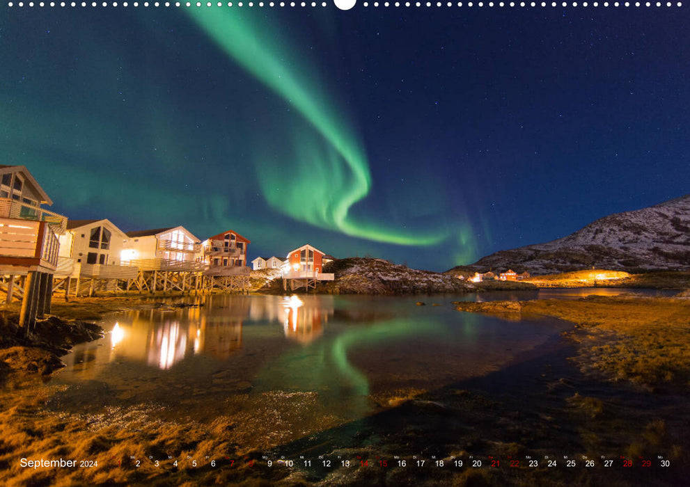 Faszination Polarlicht (CALVENDO Premium Wandkalender 2024)